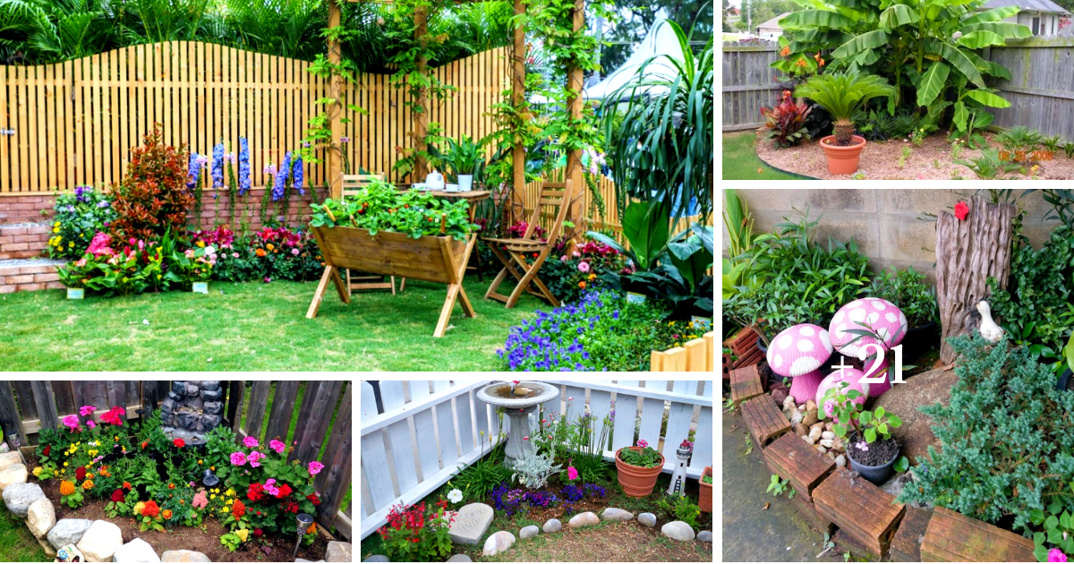 25corner Garden Ideas For Everƴ Outdoor Stƴle 7637